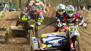 ONK Sidecarcross 2017 March 5 Lochem The Netherlands [upl. by Llesram]