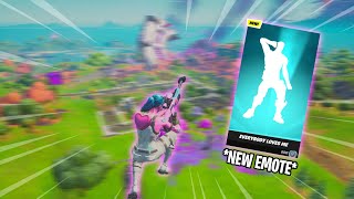 Fortnite Montage  quotTEACH ME HOW TO DOUGIEquot Cali Swag District NEW EVERYBODY LOVES ME EMOTE [upl. by Meeka]