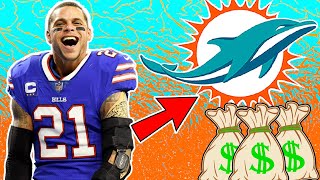 Miami Dolphins Sign Safety Jordan Poyer [upl. by Nnairol237]