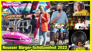 Reportage Neusser Kirmes 2022  Neusser Schützenfest Interviews  Die Krake Sound Machine und mehr [upl. by Philcox682]