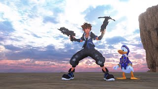 KH3 PC Mods Yozoras Blade amp Guns model over Shooting star showcase [upl. by Sheya]