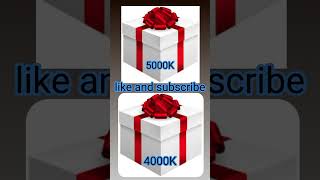 Choose one gift box 5000K Vs 4000k [upl. by Pellegrini]