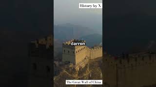 The Great Wall of China history china shorts [upl. by Ahras904]