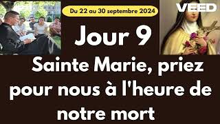 Sainte Marie priez pour nous à lheure de notre mort [upl. by Edrei]