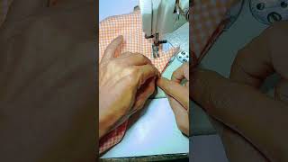 Memasang kain serong sewing turorialjahit cover [upl. by Airamat]