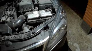 Kia Ceed 2010 ajovalon vaihto Kia ceed 2010 headlight removal [upl. by Jandel]