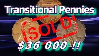 1982  1983 Transitional Copper Lincoln Pennies Sell for Big Money at ANA Event [upl. by Iddet445]