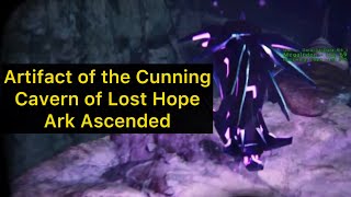 Artifact of the Cunning Cavern of Lost Hope Ark Ascended Adventure [upl. by Wightman]