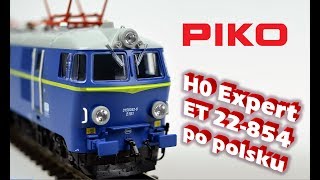 PIKO V042PL H0 Expert lokomotywa ET22  po polsku [upl. by Sedgewake356]