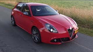 2016 Giulietta Veloce 1750 mid silencer delete sound [upl. by Balliol]