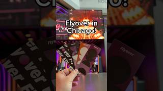 Flyover in Chicago😎✈️ 4D experience located at Navy Pier chicago fly over navy pier [upl. by Alroy]