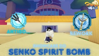 SHOWCASE DO SENKO SPIRIT BOMB NO SHINDO LIFE [upl. by Danell]