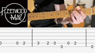 Fleetwood Mac The Chain Riff Guitar Lesson WITH TAB [upl. by Ophelia]