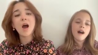 EmmaKokOfficial and Sophie Kok singing Vincent Starry Starry Night  Sister Duet  Don McLean [upl. by Alet]