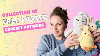 Easter Crochet Patterns  Crochet for Easter Baskets [upl. by Christophe]