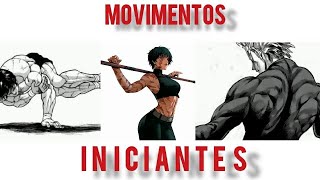 Os 10 Movimentos de Calistenia Iniciantes [upl. by Yffub529]