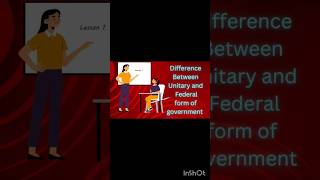 Important Differences between federal and unitary form of Government trending [upl. by Georgetta472]