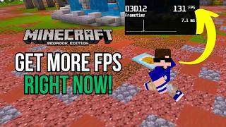 🔧MINECRAFT BEDROCK HOW TO GET MORE FPS AND OPTIMIZE PERFORMANCE🔥 Run it on LowEnd PC✔️ [upl. by Shakespeare569]