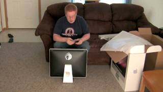 iMac 24quot unboxing Early 2009 [upl. by Cortie]