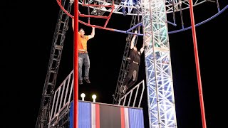 Power Tower Drew Drechsel vs Tyler Gillett  American Ninja Warrior Atlanta City Qualifiers 2019 [upl. by Chae]