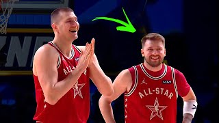 How Jokic amp Doncic STOLE THE SHOW At The All Star Game [upl. by Anabahs]