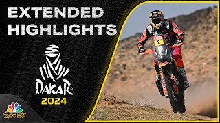 Stage 3  2024 Dakar Rally  EXTENDED HIGHLIGHTS  1824  Motorsports on NBC [upl. by Recneps]