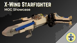 Custom LEGO X Wing MOC Showcase legostarwars [upl. by Dunlavy]