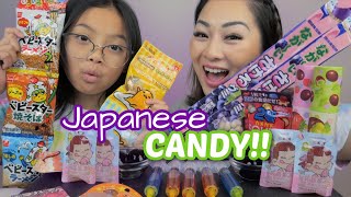 JAPANESE Candy Haul  SissiampEmma [upl. by Erdnuaed]