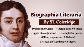 Biographia Literaria by ST Coleridge in urdu hindi Summary and concepts [upl. by Rosaleen]