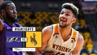 Niagara vs Wyoming Basketball Highlights 201819  Stadium [upl. by Adidnere]