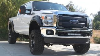 iJDMTOY 20quot LED Light Bar With Mounting Bracket for 20112016 Ford F250 F350 Super Duty [upl. by Kulseth462]