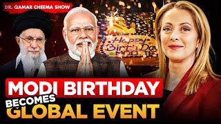 Why Italian PM amp World Leaders Congratulate PM Modi on Birthday  Modi Birthday Becomes Global Event [upl. by Asiluy818]