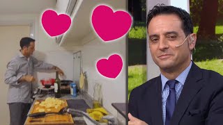 ¡UN ROMÁNTICO NACHO PRIETO SORPRENDIÓ CON UN VIDEO ÍNTIMO COCINANDO Y CANTANDO UN ÉXITO DE ARJONA [upl. by Audre]