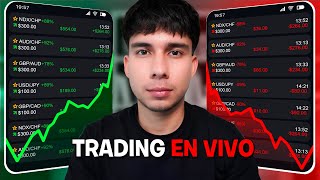 El Mejor TRADER De Colombia Opera En VIVO [upl. by Allertse206]