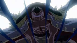 Whitebeards Power with JoJo Style SFX [upl. by Annanhoj]