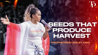 SEEDS THAT PRODUCE A HARVEST  FIRE NIGHT  PROPHETESS LESLEY OSEI  THINK PINK CONFERENCE 2023 [upl. by Gillian845]