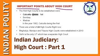 Indian Judiciary  High Court  Indian Polity  SSC CGL UPSC  by TVA [upl. by Llertnov668]