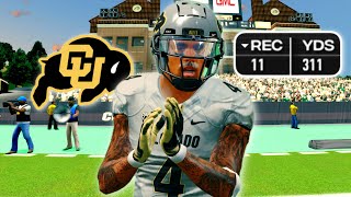 I Broke Colorados Single Game Receiving Yards Record [upl. by Orlando]