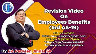 Revision Video On Employees Benefits Ind AS19 [upl. by Skoorb]