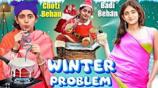 WINTER PROBLEMS  Choti Behan VS Badi Behan  Girls in Winter Wedding  MyMissAnand [upl. by Airuam637]