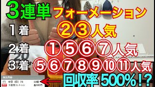 【競馬検証】30万円投資！3連単フォーメーション②③→①⑤⑥⑦→⑤⑥⑦⑧⑨⑩⑪人気で買ってみた！ [upl. by Allecsirp]