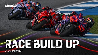 MotoGP Race Build Up  2024 ThaiGP [upl. by Ahsrats522]