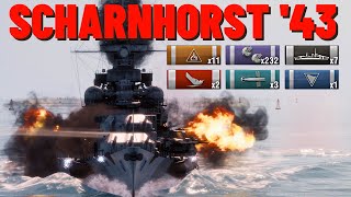 Scharnhorst 43 200K Damage in 35 Minutes of Chaos [upl. by Aver268]