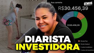 ELA JÁ RECEBE UMA DIÁRIA DE DIVIDENDOS  DIARISTA INVESTIDORA  Gêmeos Podcast 84 [upl. by Fesoy207]