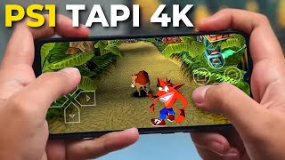 Tutorial Cara Bermain Game PS1 di Android Dengan Graphic 4K [upl. by Rehpotirhc]