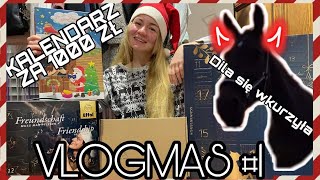 VLOGMAS 1  OTWIERAMY KALENDARZE JEŹDZIECKIE  EFFOL  HORSEBRANDS [upl. by Neret6]