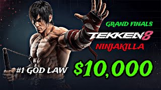 NINJAKILLA  GRAND FINALS TOP 8 DREAMHACK ATLANTA 2024 TEKKEN 8 REACTION [upl. by Aigroeg]