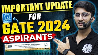 Important Update For GATE 2024 Aspirants  GATE 2024 Modification Window GOAPS Complete Details [upl. by Shanan]