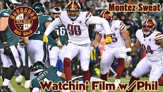 Montez Sweat Can he Become NFLs Next Big Thing in 2023  Watchin All22 Film wPhil  Commanders [upl. by Aralomo618]