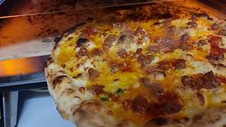 ooni koda 2 max big pizza bake at home [upl. by Richers143]